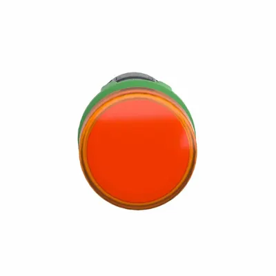 SCHNEIDER Pilot Light: 22 mm Panel Mounting Hole Dia, LED, Orange - LED Indicator Pilot Lights