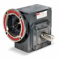 DAYTON Speed Reducer: 10:1, 175 RPM, 0.75 hp Input Max, 233 in-lb Output Max, Keyed, 56C, Any Angle (MPN 4RN94)