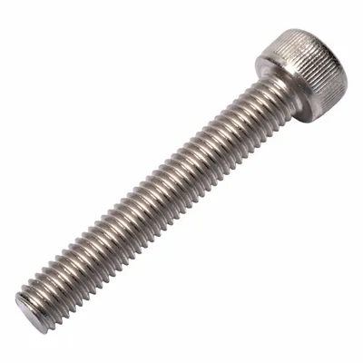 ALLIED TITANIUM Socket Head Cap Screw: M8x1.25 Thread Size, 50 mm Lg, Std, Plain, Titanium - Metric System Standard Socket Head Cap Screws