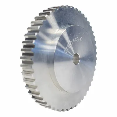 Dayton Timing Pulley: Trapezoidal, Plain, For T10 Timing Belt Section, For 25 mm Belt Wd - T10 Section Timing Belt Pulleys