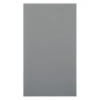 ASI GLOBAL Partition Panel: Phenolic, Matte, Silver Gray, 58 in Ht, 34 in Wd, 1/2 in Thick (MPN 40-5883350-3000)