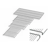 MEMMERT Grid Shelf: Stainless Steel, 22 in Overall Lg, 14 in Overall Dp, Incubators, 160/Model 110 (MPN E20165)