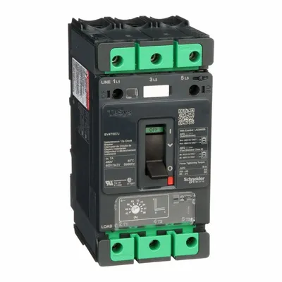 SCHNEIDER Motor Circuit Protector: 7 A Amps, Adj, Plug-In, 42 A Low Amp Trip Setting - Square D Motor Circuit Protectors