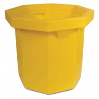 ULTRATECH Spill Collector: Spill Collector, 66 gal Spill Capacity, 1,200 lb Load Capacity, Drain (MPN 1043)