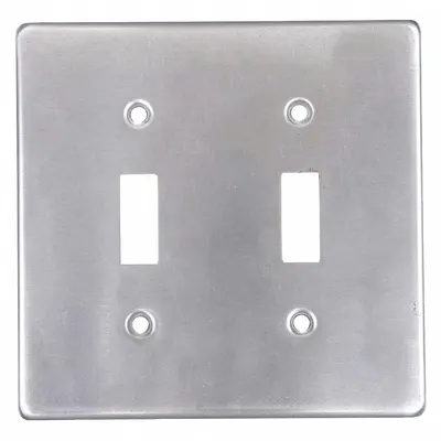 HUBBELL KILLARK Weatherproof Cover: Copper-Free Aluminum, FD/FS, Toggle Switches, 2 Gangs - Aluminum & Zinc Weatherproof Electrical Box Covers