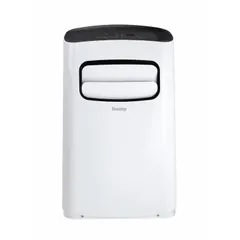 This DANBY portable air conditioner provides 12,000 BtuH of cooling capacity for indoor spaces up to 300 sq ft. It operates on 115V AC and includes an air filter. Suitable for spot cooling in residential or light-commercial settings.