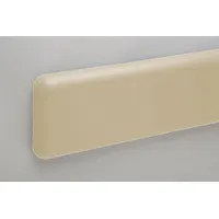 PAWLING CORP Wall Guard: WG-6C, PETG, Tan, 6 in Overall Ht, 12 ft Overall Lg (MPN WG-6CP-12-3)