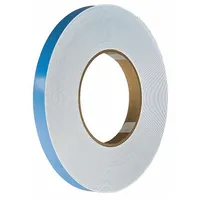 TAPECASE Foam Tape: Continuous Roll, 1 in Roll Wd, 33 3/8 yd Overall Roll Lg, 62.5 mil Thick, Closed