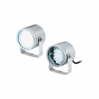 PATLITE LED Light: No Arm, LED, 25 cd Max Brightness, Bracket, 24V DC ±10％, IP65, 1.4 m, Wire Leads (MPN CLE-24)