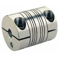 RULAND MANUFACTURING Motion Control Coupling: 3° Angular Misalignment, 1/4 in Bore Dia 1, Round, 1 (MPN MWC20-1/4"-4MM-A)
