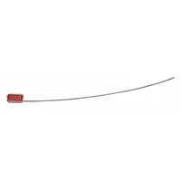 TYDENBROOKS Cable Seals: White, Zinc, 12 in Cable Lg, 1/8 in Cable Dia, Sequential, 100 PK (MPN VCEZ1812WHIRELSTG-GRAI)