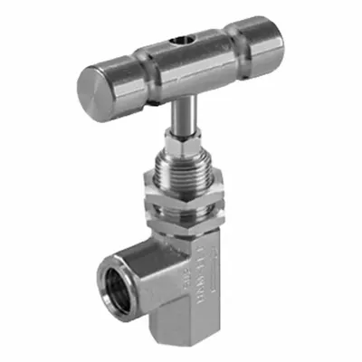 HAM-LET H300U Series Integral Bonnet Angle-Body Needle Valve - Stainless Steel Angle-Body Needle Valves