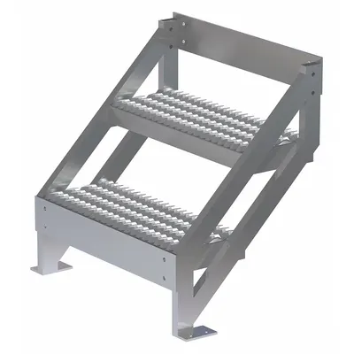 TRI-ARC Configurable Platform Ladder: 2.3 ft Overall Ht, 29 in Overall Wd - Stairway Ladders