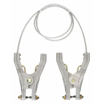 OEM Bonding and Grounding Wire: (2) Hand Clamps - Terminated Bonding & Grounding Wires