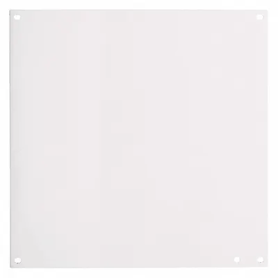 WIEGMANN Interior Panel: Back Panel Panel, 11 in Overall Ht, 11 in Overall Wd, Steel - Interior Mounting Panels
