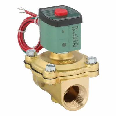 REDHAT Solenoid Valve: 2-Way, Normally Closed, 1 in Pipe Size, 120V AC, Watertight - 2-Way/2-Position, Normally Closed Solenoid Valves