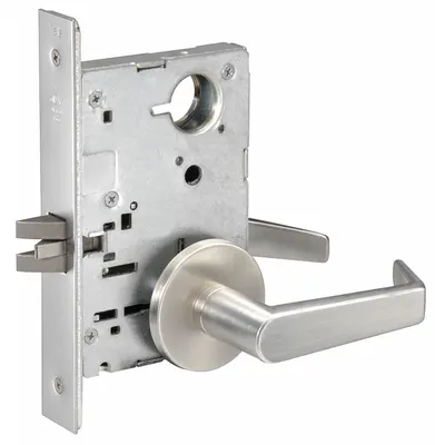 ASSA ABLOY ACCENTRA Door Lockset: Passage Lever Locksets, Chrome