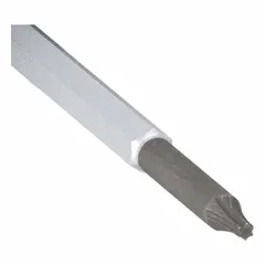 Preset torque screwdriver with a fixed 0.4 ft-lb torque setting. Click-type mechanism provides audible and tactile feedback when the set torque is reached. T6 tip. Used for precision fastening in electronics assembly, automotive, and industrial maintenance where consistent torque is required.