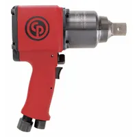 CHICAGO PNEUMATIC Air Impact Wrench: Compact, 1 in Drive, Pistol-Grip, Square, 3/8 in NPT Air Inlet (MPN CP6070-P15H)