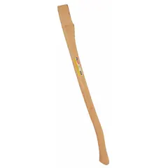 This wood axe handle is 36 inches long and designed for use with a maximum head weight of 9 lb. It is compatible with Council Tool model number 70-011. Suitable for replacing worn or broken handles on axes used in forestry, landscaping, and general woodcutting tasks.