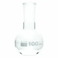 UNITED SCIENTIFIC SUPPLIES INC Glass Flasks: 100 mL, Colorless, Round, Includes Closure (MPN FFB058-100)