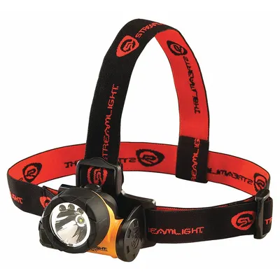 STREAMLIGHT Safety-Rated Headlamp: 80 lm, 5 hr Run Time at Max. Brightness, 126 m Max Beam - Headlamps