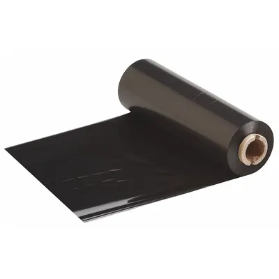 BRADY Single-Color Printer Ribbon R6613, Black Resin, R6600 Series - Brady Single-Color Ribbons