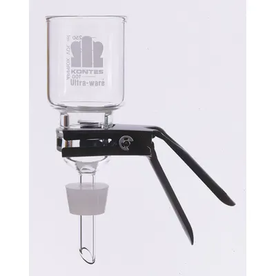 KIMBLE Filtration Support Assembly: 60 um Max Particle Size, 47 mm Dia, 100 mL Funnel Capacity - Microfiltration Assemblies