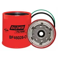 BALDWIN FILTERS Fuel Filter: Spin-On, 4 in Outside Dia, 1"-14 Thread Size, Cellulose, Racor (MPN BF46028-O)