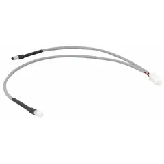 This photo eye sensor set is a replacement component for SCOTSMAN ice machines. It detects ice levels in the bin and signals the machine to stop production when full, preventing overproduction. Used in commercial ice-making equipment to control machine operation.