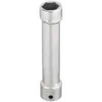 WHEELER-REX Socket: SAE, 1/2 in Drive Size, 15/16 in Socket Size, 6-Point, Extra Deep, Zinc-Plated (MPN 980)