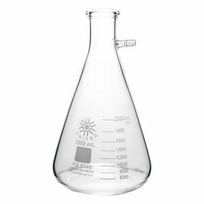 OEM Filtering Flask: 2 L - Glass Filtering Flasks