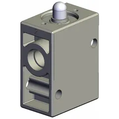 The SMC VM230-02-00A is a 3-port manual air control valve with a basic plunger actuator. It features 1/4 inch ports and a maximum operating pressure of 1 MPa. This valve is used to manually direct pneumatic flow in industrial automation, packaging, and material handling systems.