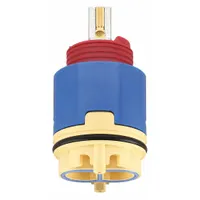 ZURN Cartridge: Temp-Gard® III, Compatible Product Type Shower Valves, 3 1/4 in Overall Lg (MPN RK7300-CART-3P)
