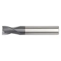 WIDIA HANITA Square End Mill: Carbide, TiAlN Coated, 2 Flute, 1/2" Mill Dia, 1" LOC, 3" OAL (MPN I2S0500W100R)