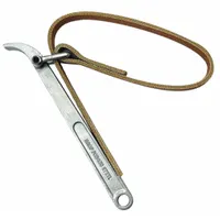 WESTWARD Strap Wrench: For 6 3/10 in Outside Dia, 9 in Handle Lg, 3/4 in Strap Wd, Rubber