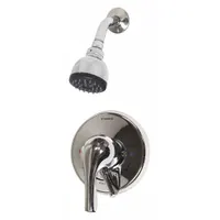 SYMMONS Shower Faucet: Origins, 2.5 gpm Fixed Showerhead Flow Rate, Plastic, Polished Chrome Finish (MPN S-9601-XPLR)