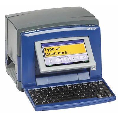 BRADY Desktop Printer: PC Connected/Standalone, Single Color, Thermal Transfer - Standalone Desktop Printers