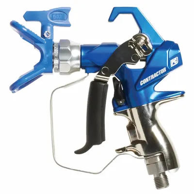 GRACO 19Y349 Airless Spray Gun, Aluminum, 1/4 in NPSM Inlet, 10 in Tip Range - Airless Spray Guns