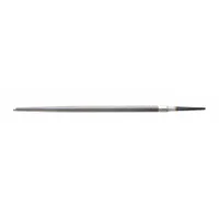 Hand File: Round, Single-Cut, Single Edge Cut, Bastard Cut, 10 in Lg without Tang, 3/8 in Wd (MPN 12019)