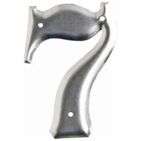 Number Label: 7, Silver, 3 in Character Ht, 2 in Overall Wd, Uppercase, 10 Pieces, (10) Packs, 10 PK (MPN 1600-7)