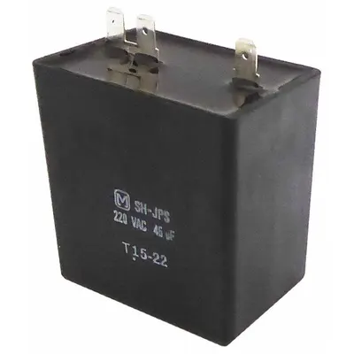 TSURUMI Capacitor, 115 V AC, Part 076-000-01 - Capacitors, Relays & Transformers for Dewatering & Wastewater Pumps