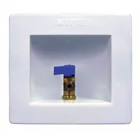 WATER-TITE Outlet Box: 1/2 in F1807, 1/2 in PEX, Center, 5.75 in Box Wd, 4.87 in Box Ht (MPN 87969)