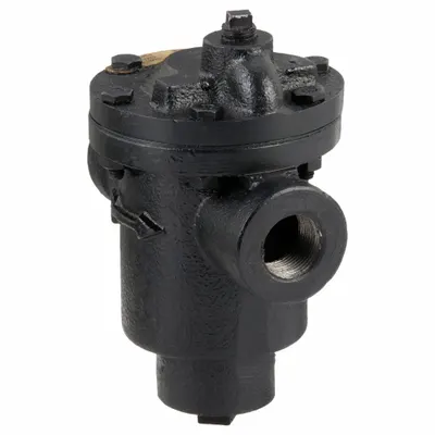 BELL & GOSSETT Steam Trap: Cast Iron, 3/4 in FNPT, 690 lb/hr, 125 psi Max., 450°F Max. - Standard Inverted-Bucket Steam Traps