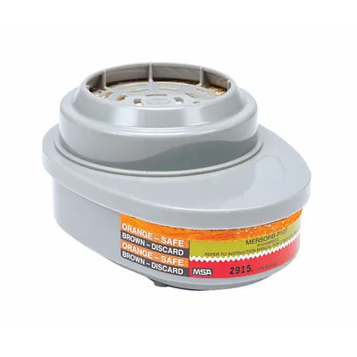 MSA Combination Cartridge/Filter P100 Chlorine/Mercury Vapor - MSA Advantage 200 LS, 420, 1000, 3000, 4000 Reusable Respirators Compatible Filters & Cartridges