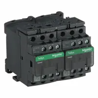 SCHNEIDER IEC Magnetic Contactor: Reversing, 3 Poles, 3NO Contacts, 12 A, 24V DC Coil (MPN LC2D12BD)