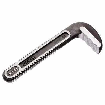 RIDGID Hook Jaw: Compatible with 6A652, Compatible with 31025/31075/31100/90122 - Hook Jaws for Pipe Wrenches