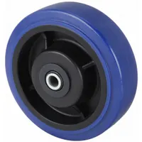 APPROVED VENDOR Caster Wheel: 6 in Wheel Dia., 2 in Wheel Wd, Polyurethane, 1,100 lb Load Rating