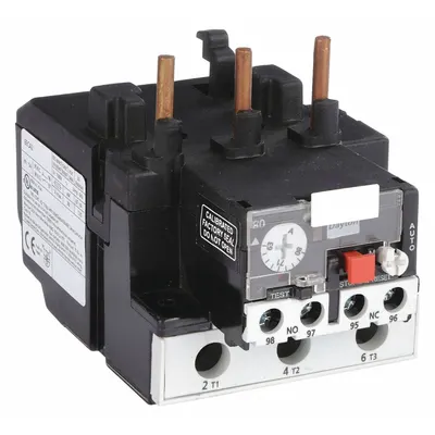 Dayton Overload Relay: Thermal Protection, 3 Poles, 1NO/1NC - IEC Thermal Overload Relays