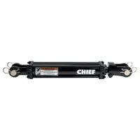 CHIEF Hydraulic Cylinder: 3 1/2 in Bore Dia., 8 in Stroke Lg, #8 SAE Port Size, 1 1/2 in Rod Dia. (MPN 211373)